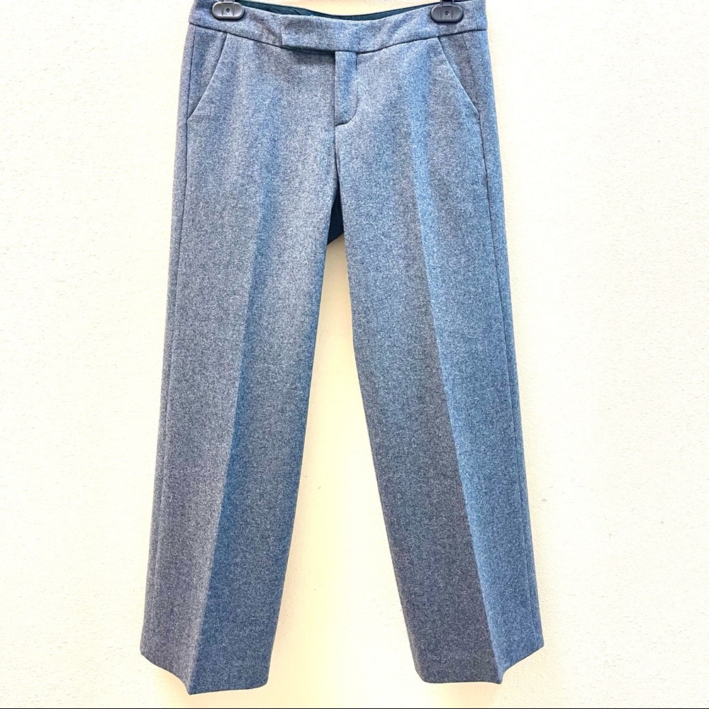 Banana Republic Grey Wool Blend Dress Pants